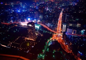 Ночной город, Япония
